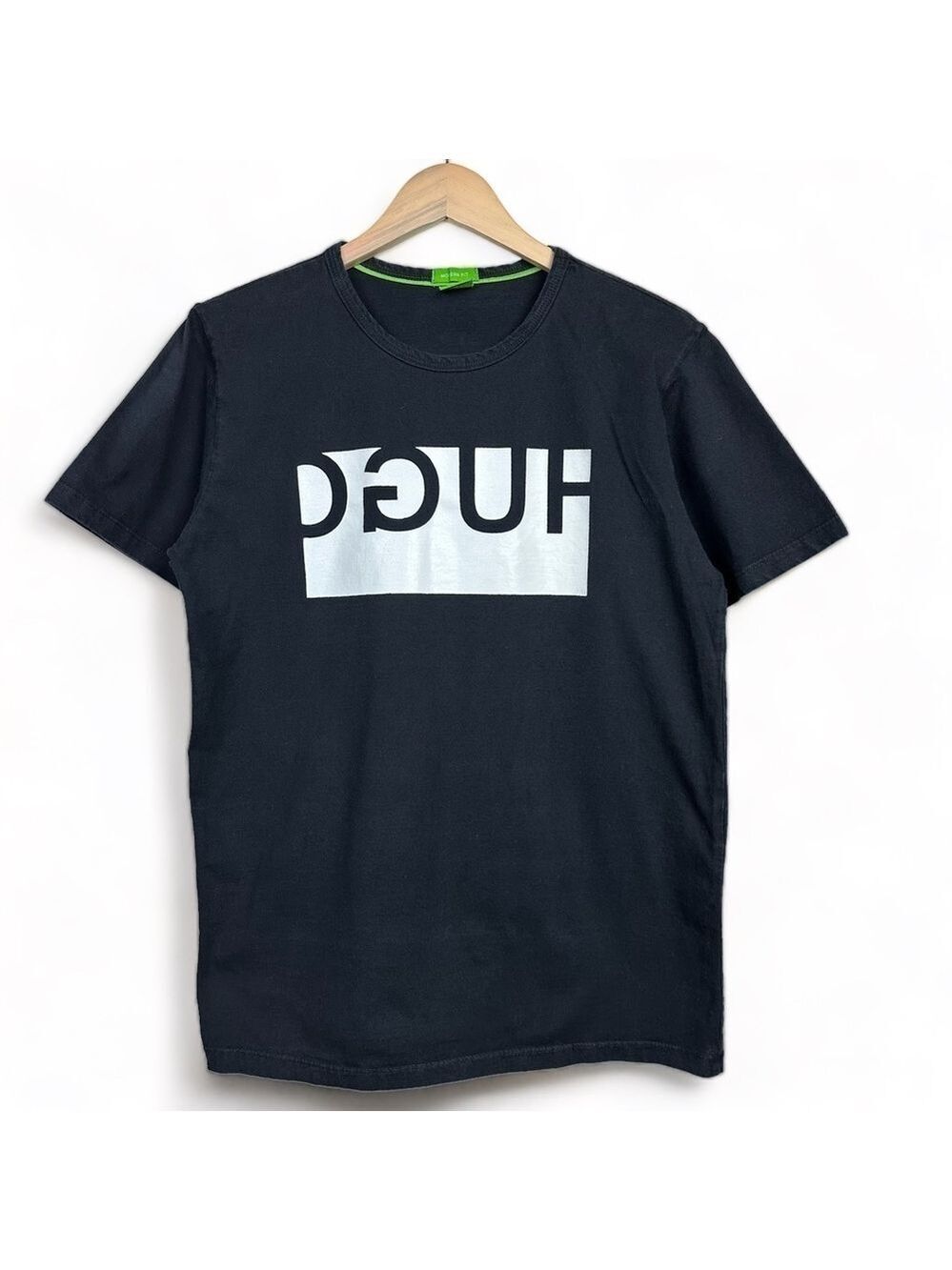 Hugo Boss Black Modern Print Hugo Print Men Tee Shirt Medium